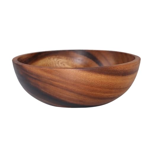 LOLIPPYY Praktische Holzschale Vielseitige Obst und Salatschüssel aus Massivem Holz Lebensmittelecht Handgeschliffen Große Kapazität für Snacks und Servieren im Haushalt LOLIPPYY Praktische Holzschale Vielseitige Obst und Salatschüssel aus Massivem Holz Lebensmittelecht Handgeschliffen Große Kapazität für Snacks und Servieren im Haushalt von LOLIPPYY