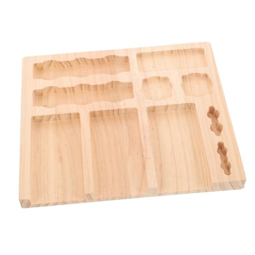 LOLIPPYY Praktischer Diamant malerei Organizer aus Robustem Holz Stabiles Tablett zur Aufbewahrung und Sortierung von Werkzeugen für DIY Bastelprojekte Vielseitig Einsetzbar für von LOLIPPYY