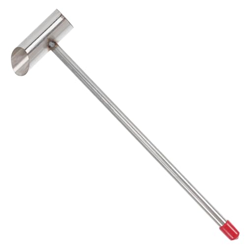 LOLIPPYY Professioneller Edelstahl Zuckerlöffel für Zuckerwattemaschine Robust und Langlebig Praktisches Zubehör für Marshmallow Herstellung Einfache Handhabung Ersatz für Zufällige Farbe von LOLIPPYY