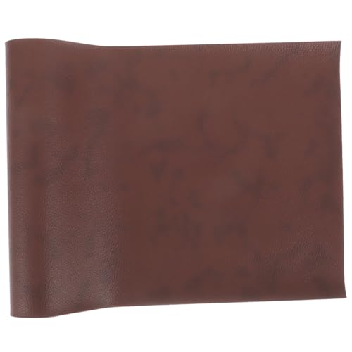 LOLIPPYY Pu lederstoff Dickes Kunstleder DIY Nähen Vielseitig Einsetzbar für Sofa Taschen Auto Dekoration Braun schwarz Textured von LOLIPPYY