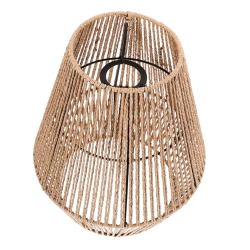 LOLIPPYY Rattan Lampenschirm Handgefertigt Rustikaler Pendelleuchte Lampenschirm Weiches Licht Retro Boho Stil Langlebiges Geflecht Dekorativ für Esszimmer Wohnzimmer Schlafzimmer Einfache LOLIPPYY Rattan Lampenschirm Handgefertigt Rustikaler Pendelleuchte Lampenschirm Weiches Licht Retro Boho Stil Langlebiges Geflecht Dekorativ für Esszimmer Wohnzimmer Schlafzimmer Einfache von LOLIPPYY