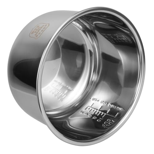 LOLIPPYY Reiskocher Innentopf Ersatzkochtopf mit Langlebiger Antihaftbeschichteter Metalltopf für Präzises Kochen Universeller Innentopf als Ersatzteil von LOLIPPYY