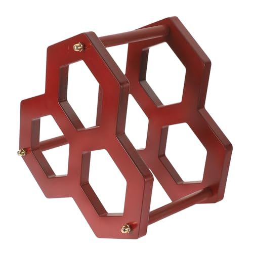 LOLIPPYY Robustes Holz Weinregal Europäischer Stil Stabiler Flaschenhalter Weingestell für Wohnzimmer Küche Esszimmer Dekorationsständer LOLIPPYY Robustes Holz Weinregal Europäischer Stil Stabiler Flaschenhalter Weingestell für Wohnzimmer Küche Esszimmer Dekorationsständer von LOLIPPYY