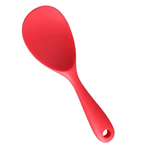 LOLIPPYY Roter Silikon Reislöffel mit Niedlichem Design Antihaft Kochlöffel Hitzebeständig Stehend Vielseitig für Zuhause Restaurant und Geeignet LOLIPPYY Roter Silikon Reislöffel mit Niedlichem Design Antihaft Kochlöffel Hitzebeständig Stehend Vielseitig für Zuhause Restaurant und Geeignet von LOLIPPYY