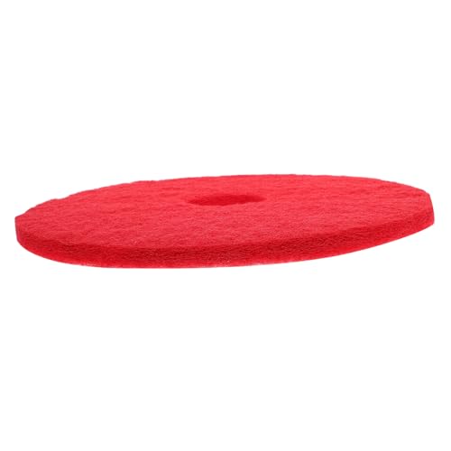 LOLIPPYY Rotes Bodenreinigungspad für Bodenmaschinen Vielseitig Kompatibel mit Fliesen Marmor Langlebiges Robustes Reinigungs und Polierpad für Effiziente Bodenpflege von LOLIPPYY
