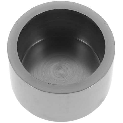 LOLIPPYY Runde Graphit Gussform Barrenform mit Rillen für Silber Gold Metall Schmelzen und Verfeinern Langlebige Hitzebeständige Graphitform für Kleine Metallmengen Glatte Oberfläche von LOLIPPYY