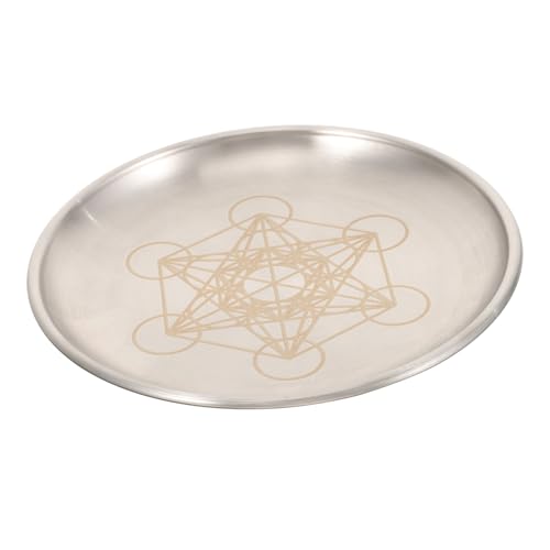 LOLIPPYY Rundes Altar Tablett aus Robustem Vielseitiger Kerzenhalter und Schmuckablage mit Glatter Oberfläche Dekoratives Ritualtablett für Zeremonien und Magische Anwendungen LOLIPPYY Rundes Altar Tablett aus Robustem Vielseitiger Kerzenhalter und Schmuckablage mit Glatter Oberfläche Dekoratives Ritualtablett für Zeremonien und Magische Anwendungen von LOLIPPYY