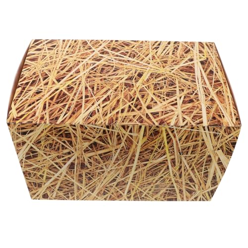 LOLIPPYY Rustikale Cowboy Party Dekoration Heuballen Box Leicht Tragbar Western Westernparty Zubehör für Herbst Garten Outdoor Feier LOLIPPYY Rustikale Cowboy Party Dekoration Heuballen Box Leicht Tragbar Western Westernparty Zubehör für Herbst Garten Outdoor Feier von LOLIPPYY