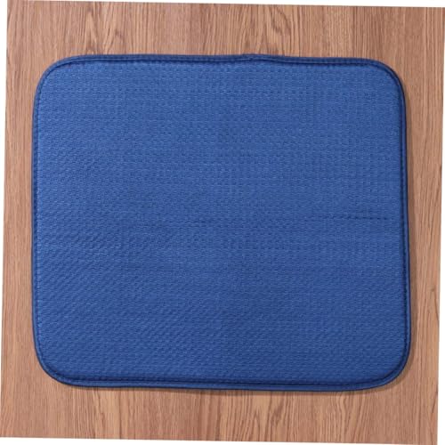 LOLIPPYY Saugfähige Hitzebeständige Abtropfmatte für Geschirr und Tassen Rechteckige Rutschfeste Küchenmatte Multifunktional als Abflussmatte und Untersetzer Waschbar Blau LOLIPPYY Saugfähige Hitzebeständige Abtropfmatte für Geschirr und Tassen Rechteckige Rutschfeste Küchenmatte Multifunktional als Abflussmatte und Untersetzer Waschbar Blau von LOLIPPYY