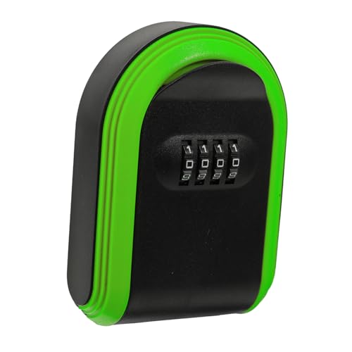 LOLIPPYY Schlüsselbox Mit Zahlenschloss Wand Kombination Montieren Schlüsselschrank Mit Code Hausschlüsselversteck Für Draußen Schlüsselverriegelungsboxen Grün LOLIPPYY Schlüsselbox Mit Zahlenschloss Wand Kombination Montieren Schlüsselschrank Mit Code Hausschlüsselversteck Für Draußen Schlüsselverriegelungsboxen Grün von LOLIPPYY