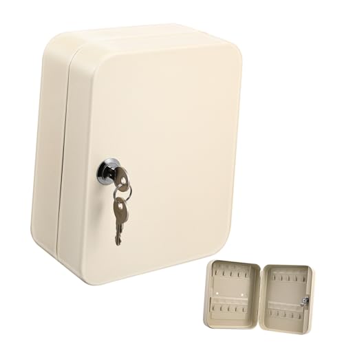 LOLIPPYY Schlüsselkasten Wandmontage mit Positionen Robuster Schlüsselaufbewahrung Abschließbarer Safe Key Holder für Haus und Gewerbe Platzsparend und Installieren von LOLIPPYY