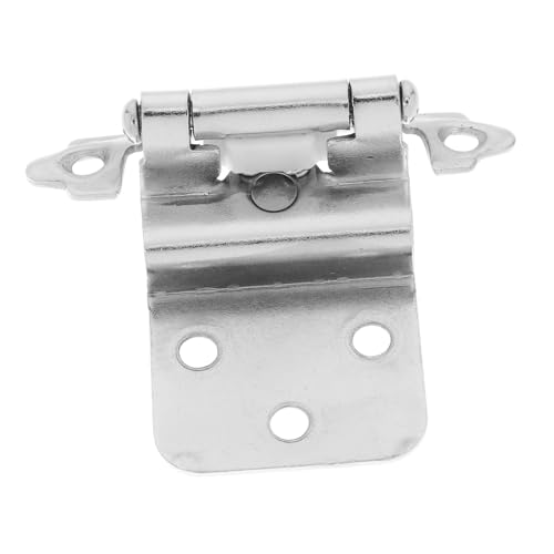 LOLIPPYY Selbstschließendes Möbel Eckscharnier Multifach Gefaltet Stark für Schranktüren Badezimmer Küchenschrank Robust Langlebig mit Integriertem Federmechanismus in Silber LOLIPPYY Selbstschließendes Möbel Eckscharnier Multifach Gefaltet Stark für Schranktüren Badezimmer Küchenschrank Robust Langlebig mit Integriertem Federmechanismus in Silber von LOLIPPYY