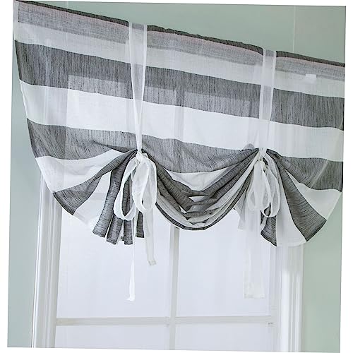 LOLIPPYY Semi transparenter Gestreifter Vorhang aus Polyester Leichter Fenster tüll für Wohnzimmer Schlafzimmer Vielseitige Langlebige Gardine in Einfache Installation Moderne LOLIPPYY Semi transparenter Gestreifter Vorhang aus Polyester Leichter Fenster tüll für Wohnzimmer Schlafzimmer Vielseitige Langlebige Gardine in Einfache Installation Moderne von LOLIPPYY
