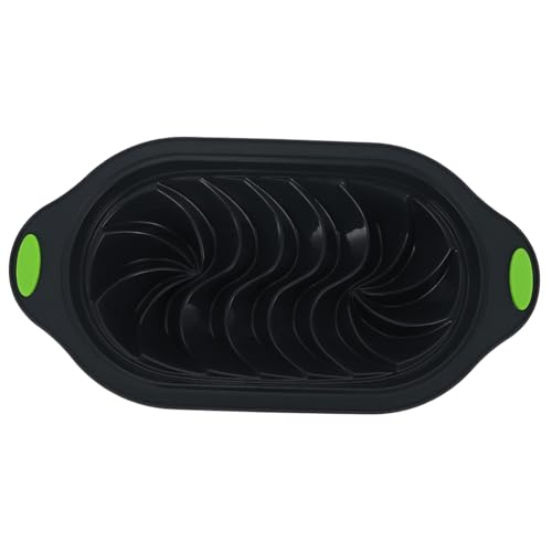 LOLIPPYY Silikon Backform Brotform Antihaft Backform für Kuchen und Brot Hitzebeständig Einfach zu Reinigen Geeignet für Zuhause und Bäckerei Dunkelgrau von LOLIPPYY