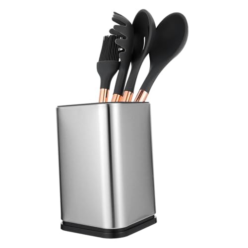 LOLIPPYY Silikon Kochlöffel mit Spaghetti Server Dichtem Löffel und Sieb Hitzebeständig Ergonomisch Antihaftbeschichtete Küchenhelfer für Kochen und Servieren Praktische Aufbewahrung von LOLIPPYY