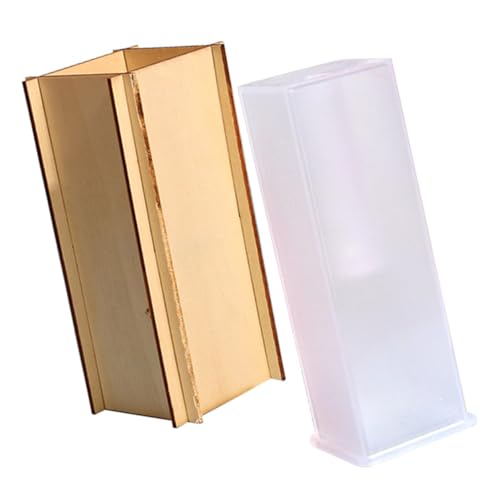 LOLIPPYY Silikonform Blumenvase Quader Gießform DIY Pflanzgefäß Ständer Flexible Vase Form für Heimdekoration und Kreative Handwerksprojekte Langlebig und Einfach zu Verwenden von LOLIPPYY