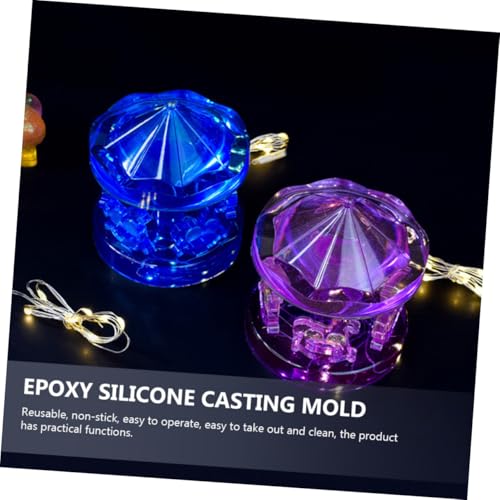 LOLIPPYY Silikonform DIY Epoxidharz Gießform Karussell Dekor Flexible Reißfeste Silikonform für Kreative Handwerksprojekte Einfach zu Entformen für Individuelle Karussell Deko Herstellung LOLIPPYY Silikonform DIY Epoxidharz Gießform Karussell Dekor Flexible Reißfeste Silikonform für Kreative Handwerksprojekte Einfach zu Entformen für Individuelle Karussell Deko Herstellung von LOLIPPYY
