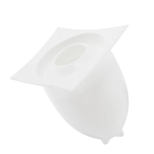 LOLIPPYY Silikonform Kerzenform Ei Duftkerzenform Wiederverwendbar Antihaft Seifenform für DIY Handgemachte Kerzen und Seifen Gießen Bastelzubehör von LOLIPPYY