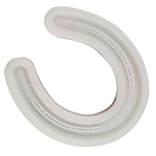 LOLIPPYY Silikonform Pferdehufe DIY Kerzenform Langlebig Flexibel für Duftkerzen Seifen und Bastelarbeiten Vielseitig Wiederverwendbar Praktisch und Einfach zu Reinigen von LOLIPPYY