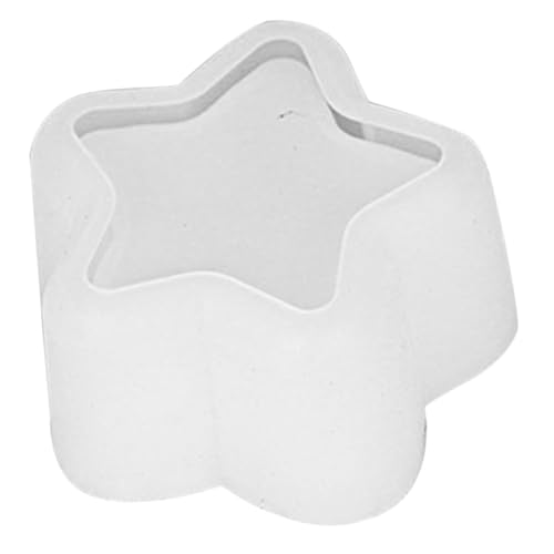LOLIPPYY Silikonform Stern Blumentopf DIY Pflanzgefäß Gießform Wiederverwendbar Weich Pflanzkübel Form für Handgemachte Deko Basteln von LOLIPPYY