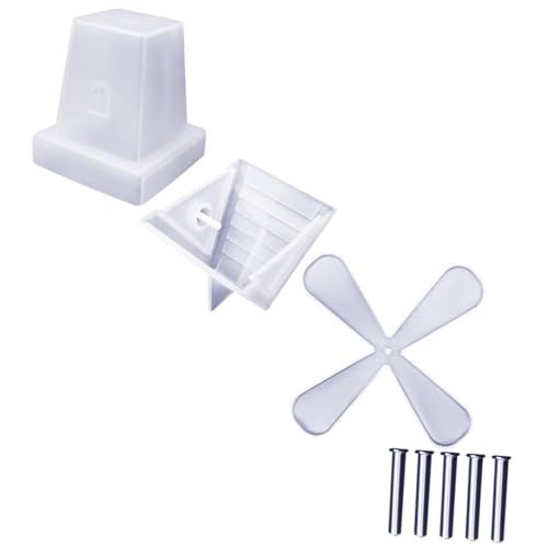 LOLIPPYY Silikonform Windmühle DIY Bastelform Flexibel Wiederverwendbar Langlebige Silikonform für Epoxidharz Rotierende Windradform für Kreative Bastelprojekte von LOLIPPYY