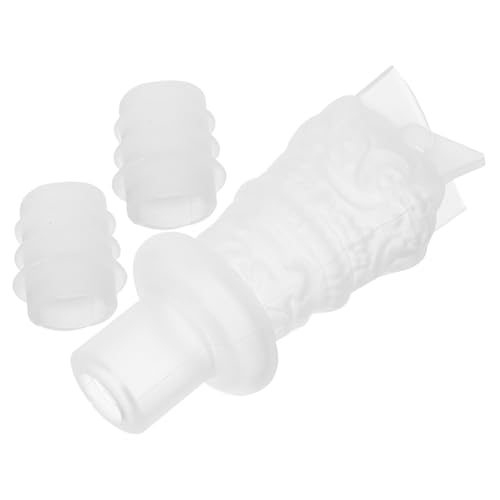 LOLIPPYY Silikonform für Weinflaschenstopfen DIY Kristallklarer Resin Mold Handgemachter Kronkorken Langlebig und Leicht Geeignet für Kreative Weinflaschenverschluss Basteleien und von LOLIPPYY
