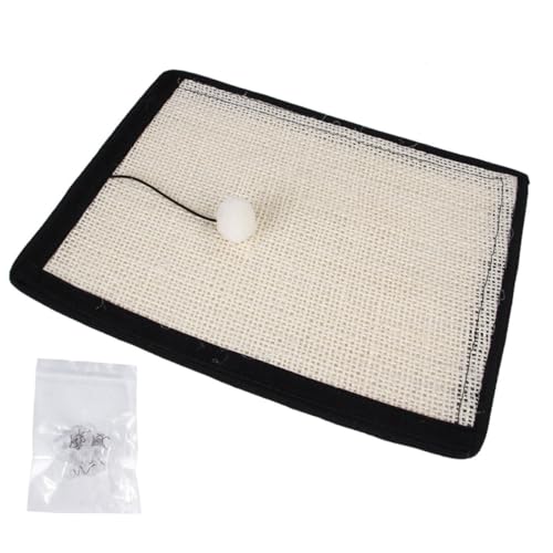 LOLIPPYY Sisal Kratzbrett für Katzen Langlebiges Kratzpad Schont Möbel und Teppiche Komfortables Katzen kratzbrett für Zuhause Praktisches Katzenspielzeug und Geschenkidee von LOLIPPYY