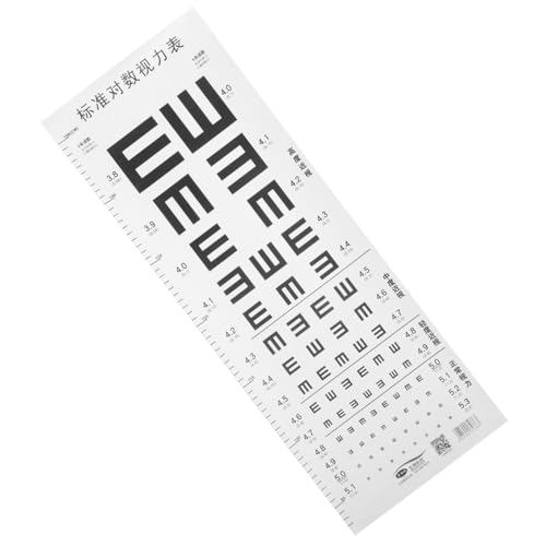 LOLIPPYY Standard Eye Chart für Wasserdichtes PVC Wandbild mit Roten und Grünen Zeichen Multifunktionale E Optotyp Tafel für Zuhause und Schule Langlebig und Umweltfreundlich LOLIPPYY Standard Eye Chart für Wasserdichtes PVC Wandbild mit Roten und Grünen Zeichen Multifunktionale E Optotyp Tafel für Zuhause und Schule Langlebig und Umweltfreundlich von LOLIPPYY