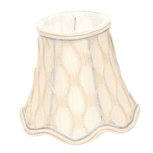 LOLIPPYY Stoff Lampenschirm Tisch Stehlampe Lampenabdeckung Weiches Licht Schützende Abdeckung für Schlafzimmer Wohnzimmer Büro von LOLIPPYY