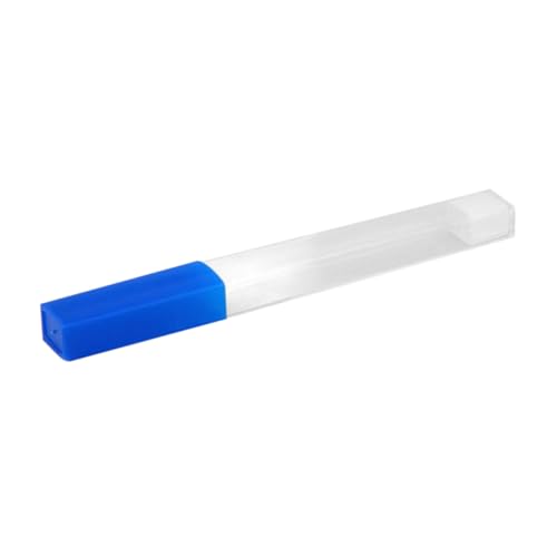 LOLIPPYY Thermometer Schutzbox Klein Transparent mit Deckel Robuste Aufbewahrung für Akupunktur und Fieberthermometer Tragbarer Schutzbehälter Langlebig und Leicht zu Reinigen Kompakt für von LOLIPPYY