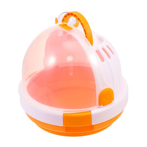 LOLIPPYY Tragbare Hamster Transportbox aus Robustem Material Kompakt und Leicht als Hamster Reisekäfig für Kleine Haustiere Praktischer Kleintier Käfig für Unterwegs und Ausflüge LOLIPPYY Tragbare Hamster Transportbox aus Robustem Material Kompakt und Leicht als Hamster Reisekäfig für Kleine Haustiere Praktischer Kleintier Käfig für Unterwegs und Ausflüge von LOLIPPYY