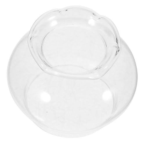 LOLIPPYY Transparentes Öllampenglas Ersatzschirm Hitzebeständig Winddicht Schutz für Petroleumlampe Innenräume und Outdoor Traditionelle Kerosinlampen Zubehör von LOLIPPYY