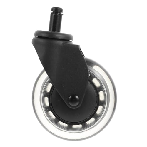 LOLIPPYY Universalbürostuhlrollen Transparent Stabile PU Material Möbelrollen für Hartboden Teppich Parkett Verschleißfest Geräuscharm Langlebige Schreibtischstuhl Ersatzräder LOLIPPYY Universalbürostuhlrollen Transparent Stabile PU Material Möbelrollen für Hartboden Teppich Parkett Verschleißfest Geräuscharm Langlebige Schreibtischstuhl Ersatzräder von LOLIPPYY