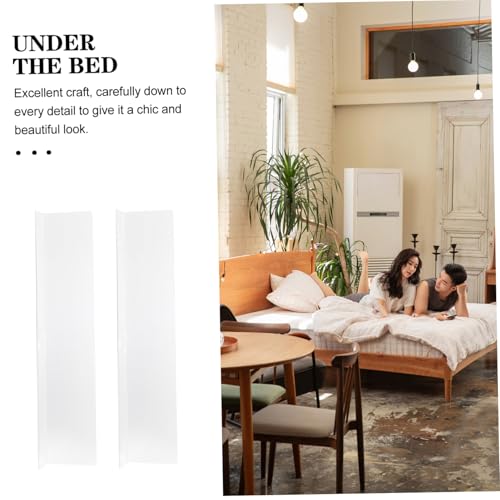 LOLIPPYY Unterbettblocker Transparent Möbelblocker Haustierschutz Spielzeugstopper für Sofa Couch Tisch Vielseitig Einsetzbar Kratzfest Glatte Oberfläche Verhindert Spielzeugverlust unter von LOLIPPYY