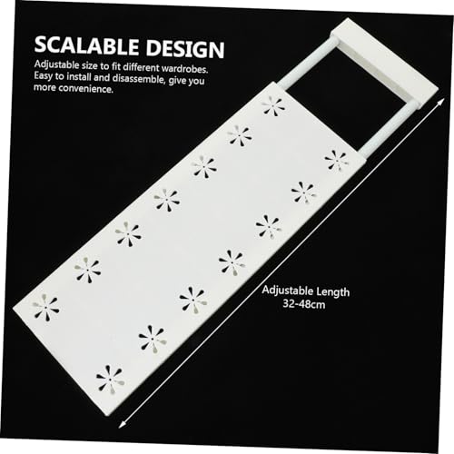 LOLIPPYY Verstellbares Spannregal Breites Erweiterbares Schrankregal für Kleiderschränke und Schränke Einfach zu Installierender Vielseitiger Aufbewahrungsorganisator für Wohnräume und LOLIPPYY Verstellbares Spannregal Breites Erweiterbares Schrankregal für Kleiderschränke und Schränke Einfach zu Installierender Vielseitiger Aufbewahrungsorganisator für Wohnräume und von LOLIPPYY