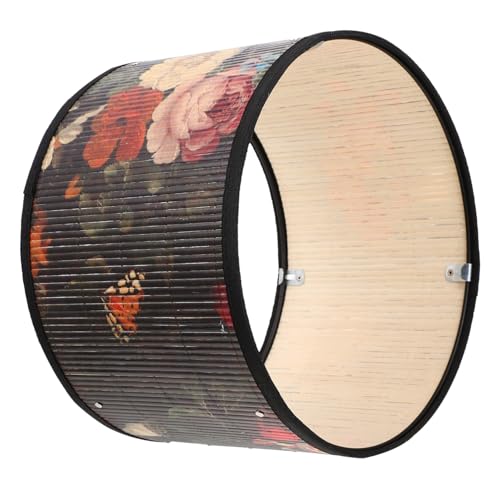 LOLIPPYY Vintage Lampenschirm mit Blumenmuster Deckenleuchte Lampenabdeckung für Stilvolle Wohnraumdeko Langlebig und Augenschonend von LOLIPPYY
