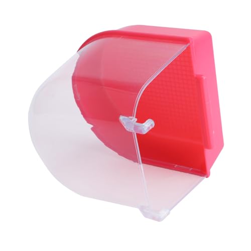 LOLIPPYY Vogelbad Käfig mit Abdeckung für Kleine Kanarienvögel und Papageien Rotes Plastik Vogelbadewanne für Wellensittiche Geeignet als Vogeltränke im Käfig Einfach zu Reinigen LOLIPPYY Vogelbad Käfig mit Abdeckung für Kleine Kanarienvögel und Papageien Rotes Plastik Vogelbadewanne für Wellensittiche Geeignet als Vogeltränke im Käfig Einfach zu Reinigen von LOLIPPYY