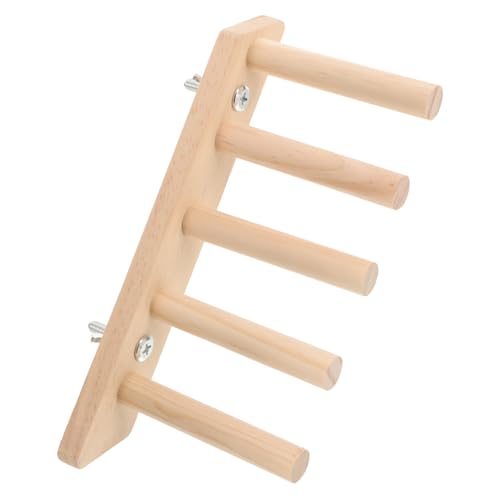 LOLIPPYY Vogelspielständer aus Holz Lagige Kletterleiter für Papageien Wellensittiche mit Rutschfester Oberfläche Bewegung und Balance im Vogelkäfig LOLIPPYY Vogelspielständer aus Holz Lagige Kletterleiter für Papageien Wellensittiche mit Rutschfester Oberfläche Bewegung und Balance im Vogelkäfig von LOLIPPYY