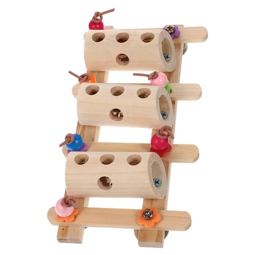 LOLIPPYY Vogelspielzeug für Papageien und Wellensittiche Robustes Futterspielzeug zur Beschäftigung und Kräftigung der Beine Langlebiges Vogelkäfig Zubehör Fördert Bewegung und Natürliche LOLIPPYY Vogelspielzeug für Papageien und Wellensittiche Robustes Futterspielzeug zur Beschäftigung und Kräftigung der Beine Langlebiges Vogelkäfig Zubehör Fördert Bewegung und Natürliche von LOLIPPYY