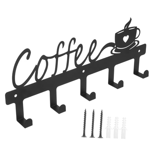 LOLIPPYY Wandbecherhalter Fach Haken Kaffeetassen Organizer Wandmontage Robuster Eisenhalter Küchen Wandregal Platzsparend für Zuhause Büro Hotel LOLIPPYY Wandbecherhalter Fach Haken Kaffeetassen Organizer Wandmontage Robuster Eisenhalter Küchen Wandregal Platzsparend für Zuhause Büro Hotel von LOLIPPYY