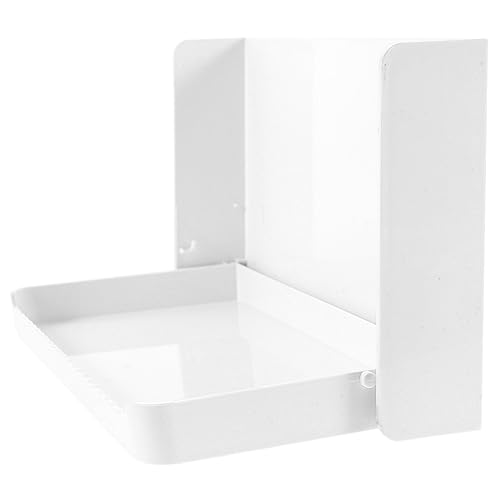 LOLIPPYY Wandmontierter Faltbarer Badezimmer Organizer Kleberregal für Kosmetik und Toilettenartikel Stilvolles Aufbewahrungssystem für Küche Bad und Schlafzimmer Strahlendem Weiß LOLIPPYY Wandmontierter Faltbarer Badezimmer Organizer Kleberregal für Kosmetik und Toilettenartikel Stilvolles Aufbewahrungssystem für Küche Bad und Schlafzimmer Strahlendem Weiß von LOLIPPYY