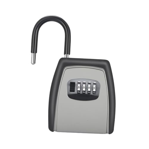 LOLIPPYY Wandmontierter Metallschlüsselsafe Stelligem Zahlenschloss Wetterfeste Rostbeständige Schlüsselbox Sicherer Aufbewahrungsschrank für Zuhause Garage Garten Büro und Schule LOLIPPYY Wandmontierter Metallschlüsselsafe Stelligem Zahlenschloss Wetterfeste Rostbeständige Schlüsselbox Sicherer Aufbewahrungsschrank für Zuhause Garage Garten Büro und Schule von LOLIPPYY