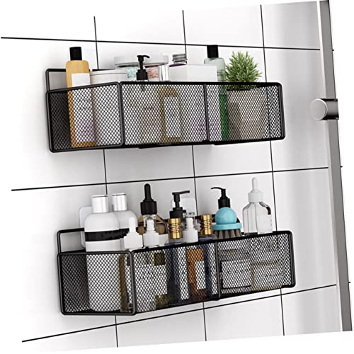 LOLIPPYY Wandmontiertes Badezimmer Aufbewahrungsregal aus Platzsparendes Multifunktionales Organizer Regal für Handtücher Schlüssel Taschen Glatte Oberfläche Stabile Konstruktion Schwarz LOLIPPYY Wandmontiertes Badezimmer Aufbewahrungsregal aus Platzsparendes Multifunktionales Organizer Regal für Handtücher Schlüssel Taschen Glatte Oberfläche Stabile Konstruktion Schwarz von LOLIPPYY