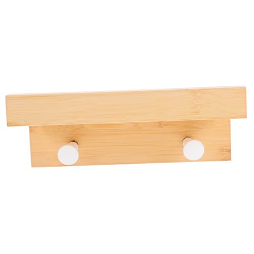 LOLIPPYY Wandregal mit Haken Schwebendes Aufbewahrungsboard Multifunktionales Wandboard für Schlüsselhalter Platzsparend für Wohnzimmer Küche Bad Hotel Natürliche Farbe Langlebig LOLIPPYY Wandregal mit Haken Schwebendes Aufbewahrungsboard Multifunktionales Wandboard für Schlüsselhalter Platzsparend für Wohnzimmer Küche Bad Hotel Natürliche Farbe Langlebig von LOLIPPYY