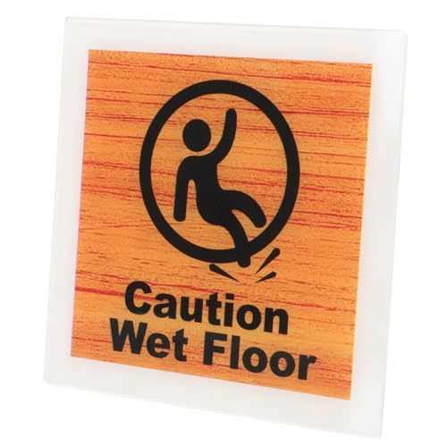 LOLIPPYY Warnschild Nasser Boden Acryl Warntafel Leicht Montierbar Für Gewerbe Restaurants Supermärkte Warnung Rutschiger Boden Sichtbar Innen Außen LOLIPPYY Warnschild Nasser Boden Acryl Warntafel Leicht Montierbar Für Gewerbe Restaurants Supermärkte Warnung Rutschiger Boden Sichtbar Innen Außen von LOLIPPYY