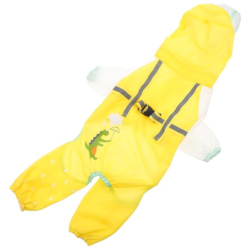 LOLIPPYY Wasserdichter Hunderegenmantel Vollschutz Leichter Outdoor Mantel für Kleine und Mittelgroße Hunde mit Kapuze und Einfach zu Verstauen für Spaziergänge bei Regen und LOLIPPYY Wasserdichter Hunderegenmantel Vollschutz Leichter Outdoor Mantel für Kleine und Mittelgroße Hunde mit Kapuze und Einfach zu Verstauen für Spaziergänge bei Regen und von LOLIPPYY
