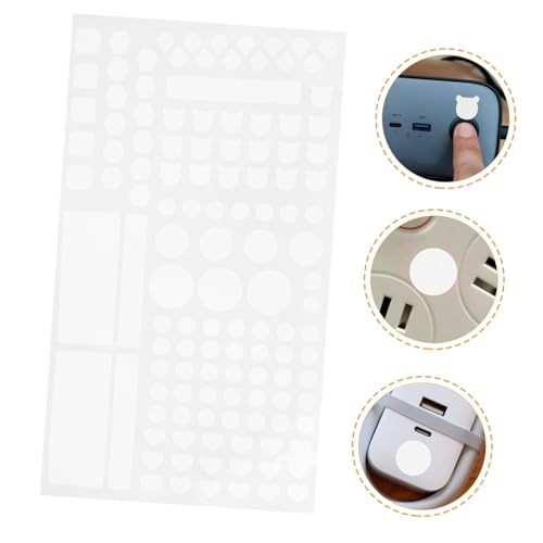 LOLIPPYY Weiße Halbtransparente Lichtblocker aufkleber Lichtdimmfolie für LED lampen Router Steckdosen Vielseitig Einsetzbar Selbstklebend Rückstandsfrei Entfernbar Langlebig und LOLIPPYY Weiße Halbtransparente Lichtblocker aufkleber Lichtdimmfolie für LED lampen Router Steckdosen Vielseitig Einsetzbar Selbstklebend Rückstandsfrei Entfernbar Langlebig und von LOLIPPYY