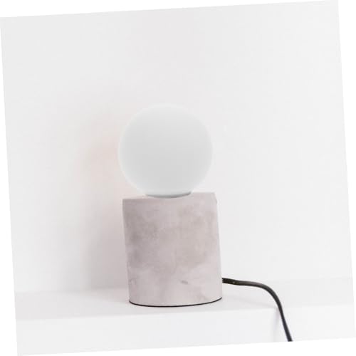 LOLIPPYY Weißer Mattierter Glas lampenschirm Kugelform Blendfreie Lichtdiffusion Dekorativer Runder Ersatzschirm für Deckenleuchten Warmes Licht Passend für Fassungen Modernes Design von LOLIPPYY