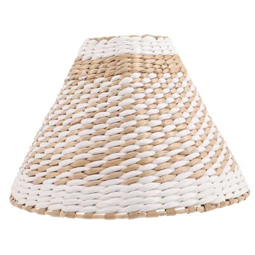 LOLIPPYY Wunderschöner Papiergeflecht Lampenschirm Tischlampenabdeckung Rustikal Dekorativ Einfache Montage Stabiler Schutz für Wohnraum Vielseitig für Steh Wandleuchten Geeignet LOLIPPYY Wunderschöner Papiergeflecht Lampenschirm Tischlampenabdeckung Rustikal Dekorativ Einfache Montage Stabiler Schutz für Wohnraum Vielseitig für Steh Wandleuchten Geeignet von LOLIPPYY