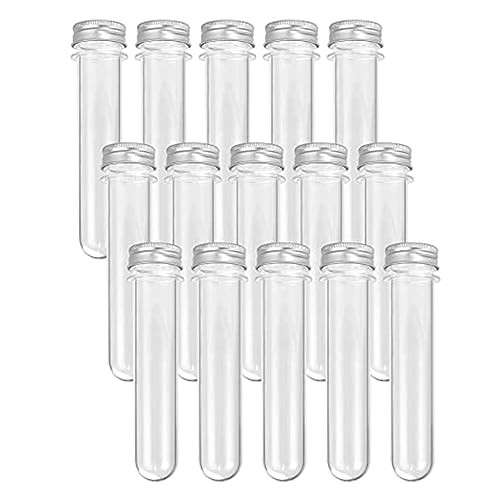 LOLPALONE 15 Stück 100 ml Kaugummi-Röhrchen mit Schraubverschluss und 1 Reinigungsbürste für Hochzeit LOLPALONE 15 Stück 100 ml Kaugummi-Röhrchen mit Schraubverschluss und 1 Reinigungsbürste für Hochzeit von LOLPALONE